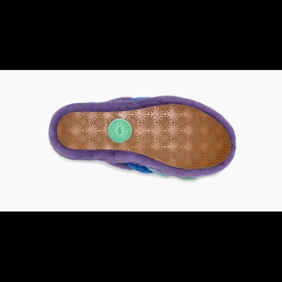 Ugg Pride Fluff Yeah Wedge Slide with Elasticated Strap - Picture 16 of 16